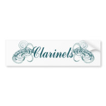 Clarinets bumper stickers by hamitup Clarinets bumper stickers