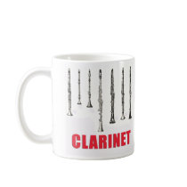 Clarinets in Line Mug
