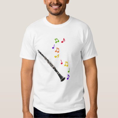 Clarinets Make Colorful Music T Shirt