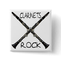Clarinets Rock Pin