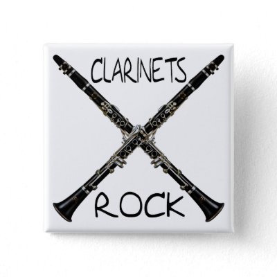 Clarinets Rock Pin