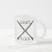 Clarinets Rock Coffee Mugs