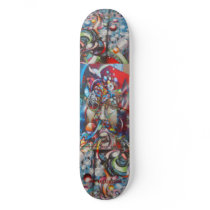 Clarion Alley Grafitti Skateboard Deck