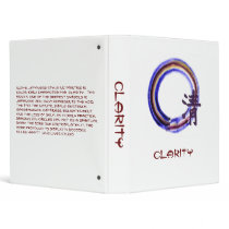 Clarity 3 Ring Binders