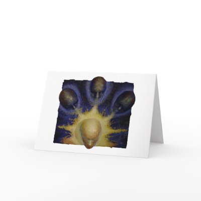 Clarity Greeting Card by threesalamanders