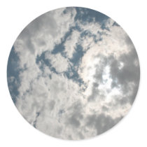 Clarity Round Sticker