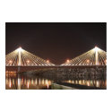 Clark Bridge At Night posters