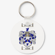 CLARK FAMILY CREST -  CLARK COAT OF ARMS keychains