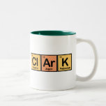 Clark made of Elements Coffee Mugs