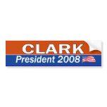 CLARK President Bumper Stickers