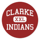 Clarke - Indians - Community - Osceola Iowa Stickers