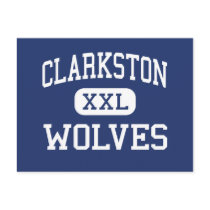 Clarkston - Wolves - High - Clarkston Michigan Post Cards