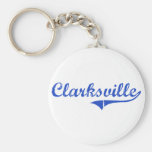 Clarksville City Classic Keychain