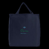 Clarrisa Name With English Meaning Navy embroidered bags