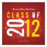 Clase elegante de la invitación 2012 de la graduac