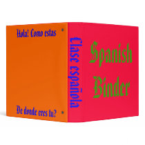 Clase Espanol binders by LilMissCheer Clase Espanol binders