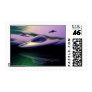 Clasic UFO Postage Stamp