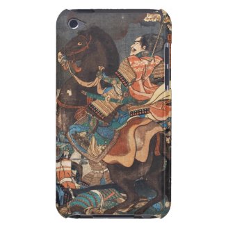 Clasic vintage ukiyo-e legendary samurai general barely there iPod covers
