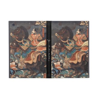 Clasic vintage ukiyo-e legendary samurai general case for iPad mini