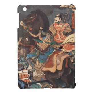 Clasic vintage ukiyo-e legendary samurai general iPad mini case