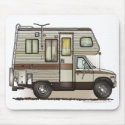 Class C Camper RV Mouse Pad mousepads by art1st Class C Camper RV Mouse Pad mousepads