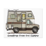 Class C Camper RV Post Cards