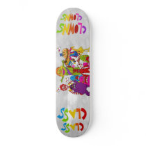 Class Clowns by Demonbabies skateboards by bloodisthenewblack Class Clowns by Demonbabies skateboards