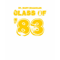 Class Colors- 1983 t-shirts by SMM1984 Class Colors- 1983 t-shirts