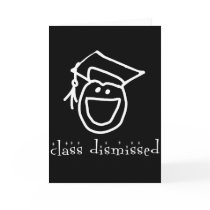 Class Dismissed Graduation Products Card
