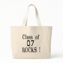 Class of '07 Rocks! Tote Bag by TShirtDotCom Class of '07 Rocks! Tote Bag