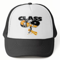 CLASS OF 09 Cute Orange Graduate hats