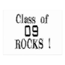 Class of '09 Rocks! Postcard