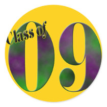 Class of 09 Sticker (Customizable)