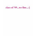 class of 09 t-shirts