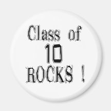 Class of '10 Rocks! Magnet
