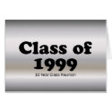 Class of 1999 10 Year Reunion cards by dndartstudio Class of 1999 10 Year Reunion cards