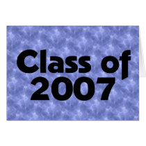 Class of 2007 Black & Blue Marble cards by dndartstudio Class of 2007 Black & Blue Marble cards