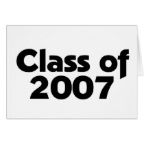 Class of 2007 Black & White cards by dndartstudio Class of 2007 Black & White cards