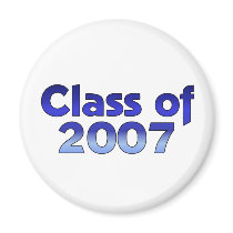 Class of 2007 Blue & White magnets