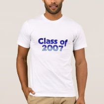 Class of 2007 Blue & White t-shirts