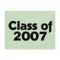 Class of 2007 Green postcards