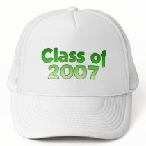 Class of 2007 Green & White hats