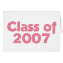 Class of 2007 Pink cards by dndartstudio Class of 2007 Pink cards