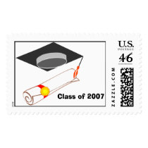 Class of 2007 Postage Stamp by graduationstamps Class of 2007 Postage Stamp