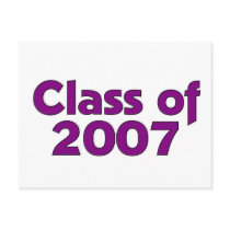Class of 2007 Purple postcards by dndartstudio Class of 2007 Purple postcards