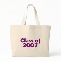 Class of 2007 Purple & White bags