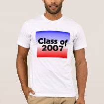 Class of 2007 Red, White & Blue t-shirts