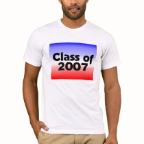 Class of 2007 Red, White & Blue t-shirts