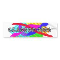 Class Of 2008 Abstract Bumper Sticker bumper stickers by SjStevenson Class Of 2008 Abstract Bumper Sticker bumper stickers