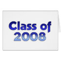 Class of 2008 - Blue Card